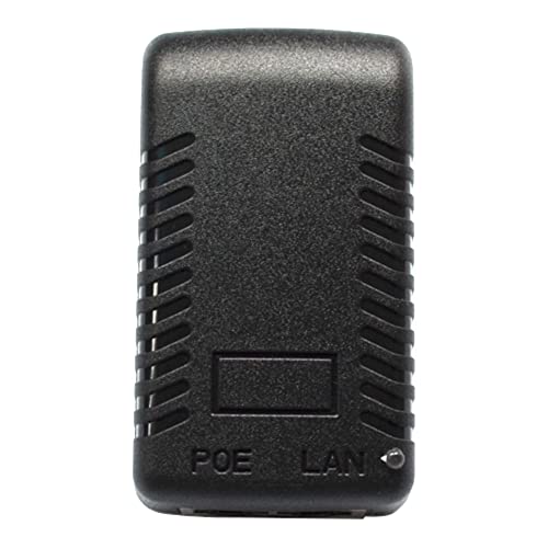 Inyector Passive PoE JacobsParts 48 V 0,5 A 24 W IEEE 802.3af para cámaras IP, teléfonos y puntos de acceso WLAN (paquete de 2 unidades) miniatura 3