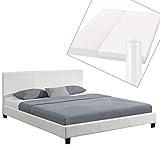 ✔️ Stabiles Bettgestell: Bettrahmen, Headboard und Lattenrost sind aus massivem Holz gefertigt. Hierdurch ist das Ehebett stabil und hat einen sicheren Stand.