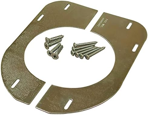 Jones Stephens C01002 Cast Iron Flange SUPP - Black