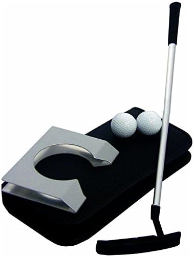 BW Indoor Golf Set - Executive Complete Indoor Golf Putter Set with Ball Hole-Cup. Practice at Home, in Your Office or Entertain Your Guests in a New Way