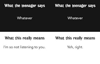 Hardcover TEENAGERS: WHAT THEY SAY AND WHAT THEY M Book