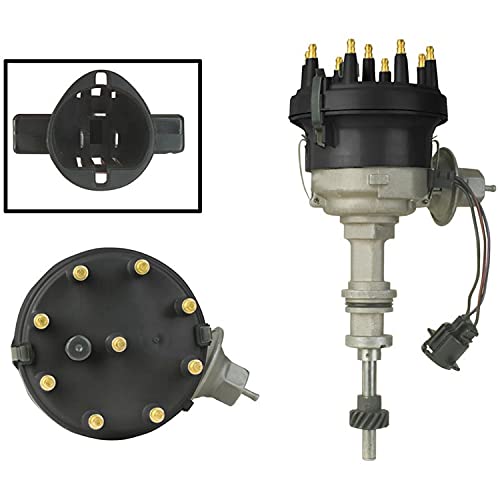 New Distributor Replacement For 1974 1975 1976 1977 Replacement Ford F-100 F-150 F-250 F-350 LTD LTD II Bronco & Mercury Cougar Comet 5.0 302 Replaces E5ZE12127BA, E5ZZ12127B