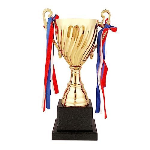 GANAZONO Metal Trophy for Student Competitions Sports Meets Tournaments Game Award Height for Basketball Team Events Keepsake
