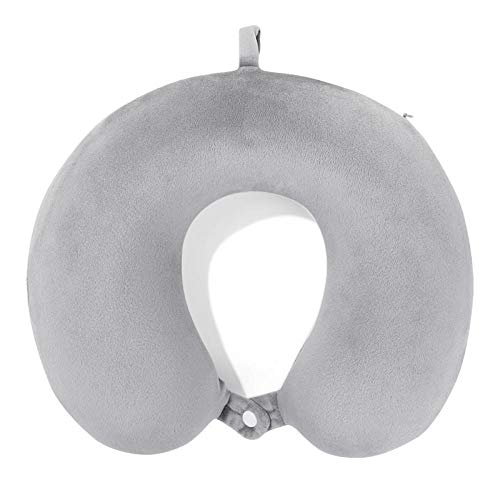QISLOVE Car nap neck pillow U-shaped pillow neck pillow cervical vertebra travel plane head pillow neck soft and comfortable-B