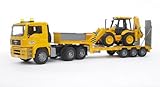 jcb 4cx gebraucht  MAN TGA Tieflader mit JCB 4CX Baggerlader