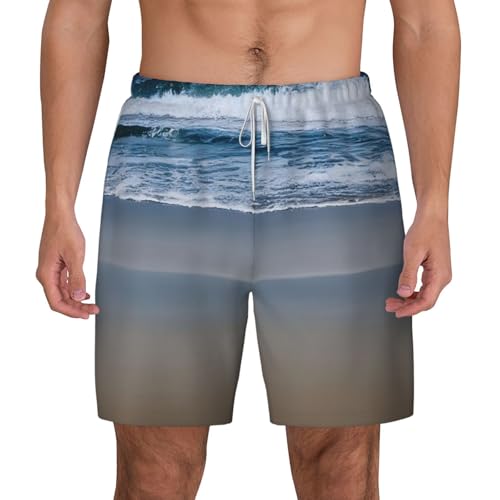 Short de bain motif côtier Serene pour les journées plage et détente homme