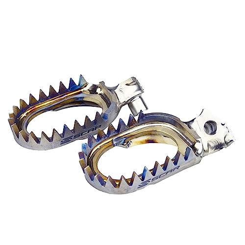 SCAR TITAN FUSSRASTEN Fußrasten ANTI MUD kompatibel mit YAMAHA YZF 450 YZ450F - 2023