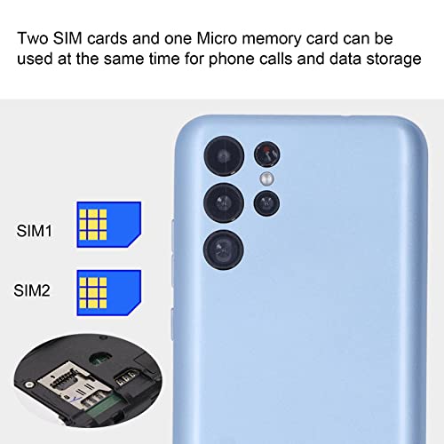 Olåst Smartphone 6,26" HD, 64GB, Dubbla SIM, Ansiktsigenkänning
