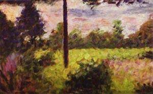 Peinture à l'huile de Georges Seurat, reproduction d'art Barbizon haut de gamme