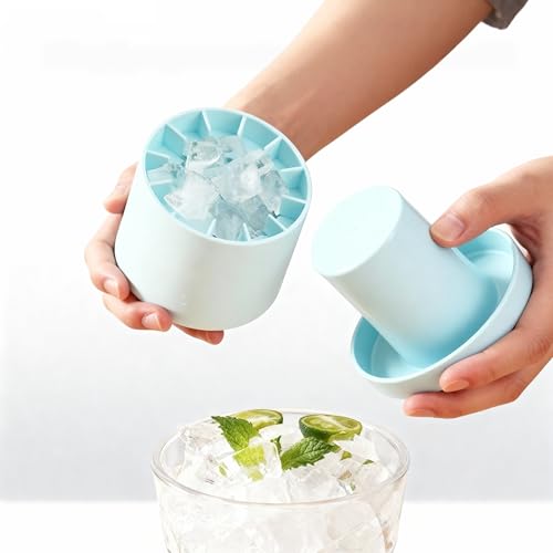 Zenqvox Ice Cylinder Mold-Easy-Release Silicone Ice...