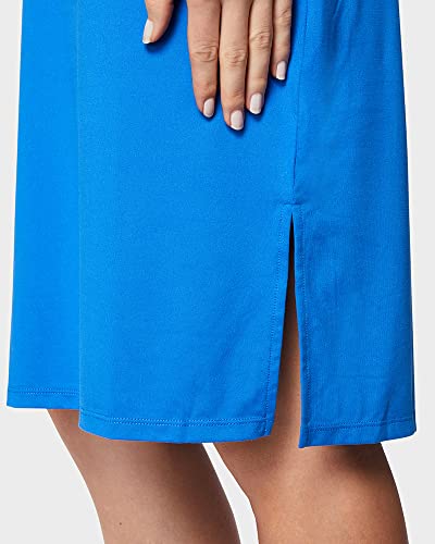 Image of 32 DEGREEES Women's Cool T-Shirt Dress | Moisture Wicking | Ultra-Soft | Anti - Odor | Side Slits