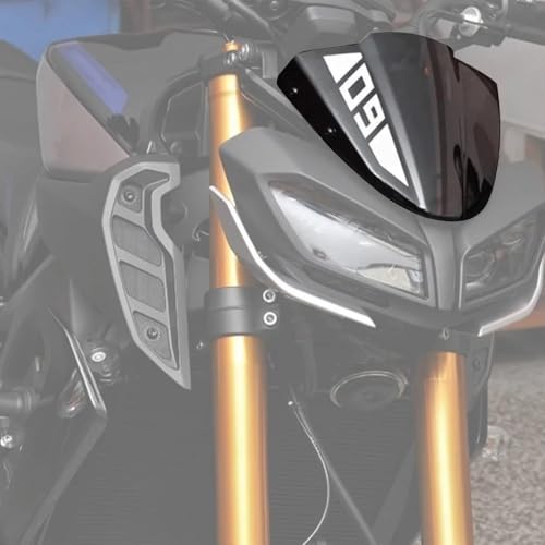 Déflecteurs de vent pour MT-09 2018, pare-brise aérodynamique en ABS pour réduire la fatigue - 3