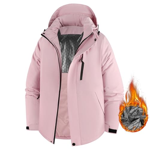 Chaqueta extraíble impermeable unisex para protegerse del frío extremo 3