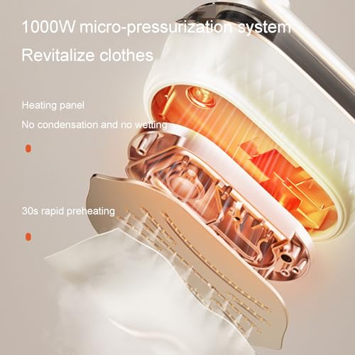 Plancha eléctrica de mano con protección múltiple y quitarrúas vertical doméstico eficiente 7