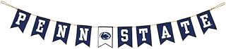 Pennsylvania State Tailgate Party Banner by Hanna's Handiworks | For School Parties, Graduations | Lightweight Fabric | Represent Your NCAA PSU Team Spirit | Part 1 “Penn State”