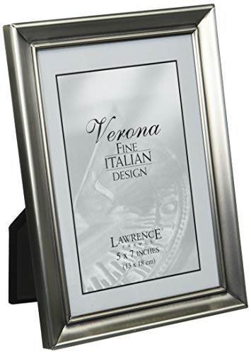 Lawrence Frames 609057 Cadre Photo en étain brossé 13 x 18 cm