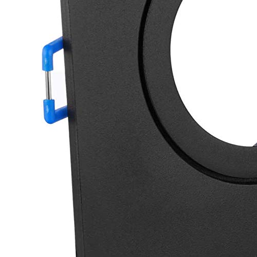 Lambado® LED Einbaustrahler IP44 Schwarz – 5W, Warmweiß, Dimmbar, Für Badezimmer Und Außenbereich
