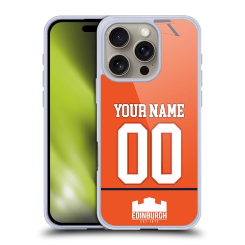 Coque en gel pour iPhone 16 Pro protection militaire Edinburgh Rugby