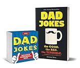 Dad Jokes 2026 Boxed Calendar and Book Gift Set: 950+ Punderful Jokes (Humor Book & Daily Calendar, White Elephant) (World's Best Dad Jokes Collection)