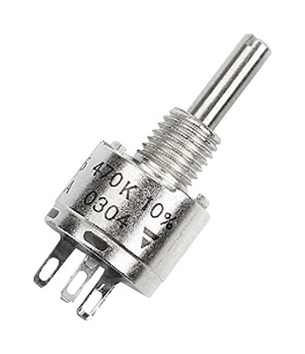 PRV6SAABJXB25201KA - Rotary Potentiometer, 200 ohm, 1.5 W, 10%, PRV6 Series, 1 Turns, Linear