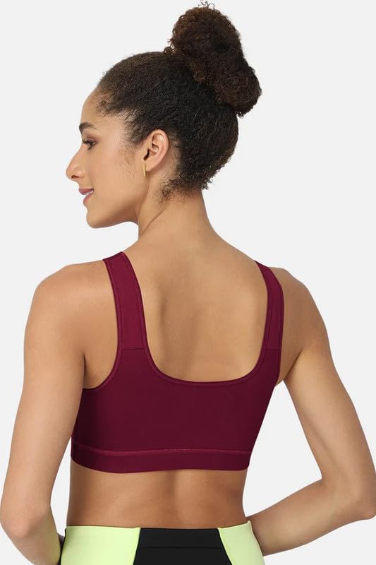 Image of Intimacy Active Sports Bra for Women Medium Coverage, Non-Wired, Non-Padded, Seamless, Stretchable Comfortable Support Activewear for Women