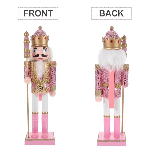 Figurine Casse-Noisette Bois Noël Décoration Intérieure Maison Statuette Statuet