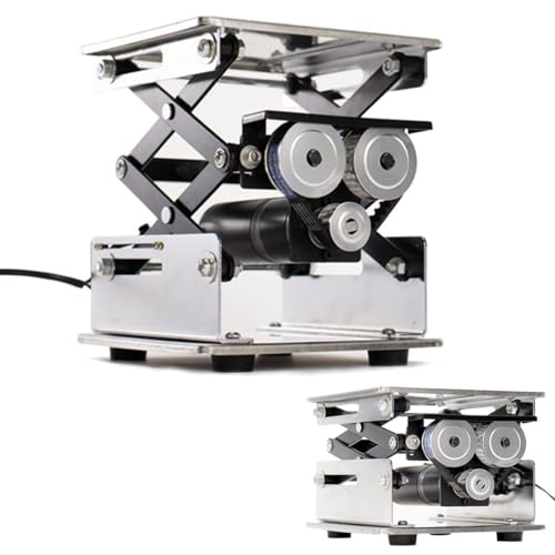 Plataforma elevadora industrial regulable de 10 kg para laboratorios 2