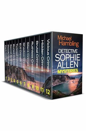 DETECTIVE SOPHIE ALLEN MYSTERIES BOOKS 1-12: twelve gripping British detective thrillers