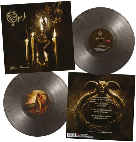 Album Art for Ghost Reveries - Limited 180-Gram Black & Silver Marble Colored Vinyl with Poster by Opeth