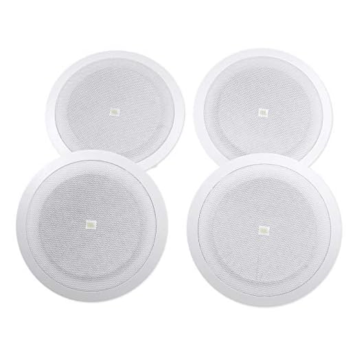 JBL 8128 | Full-Range in-Ceiling Loudspeaker (4 Speakers)