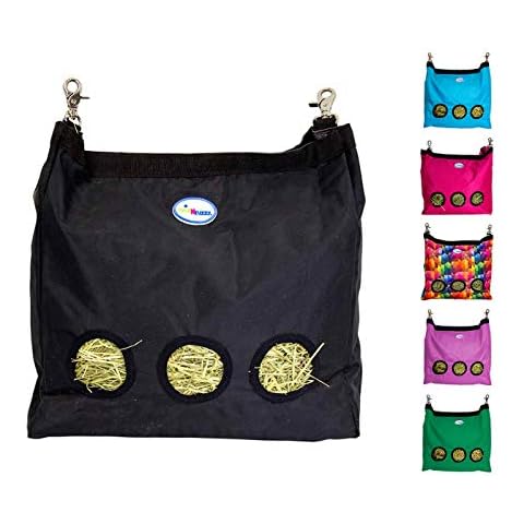 CuteNfuzzy 15"x15"x5" Small Pet Hanging Hay Bag for Guinea Pigs and Rabbits with 6 Month Warranty Cover
