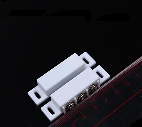 Image of 3 Sets MC-31B Magnetic Reed Switch Normally Open Closed NC NO Door Alarm Window Security