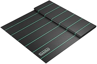 GardenMate 2m x 5m sheet woven weed control fabric - UV stabilised 100gsm landscape ground cover membrane