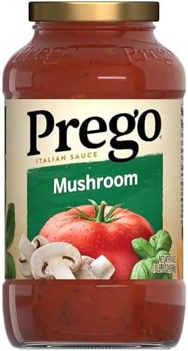 Prego Fresh Mushroom Pasta Sauce, 24 Oz Jar