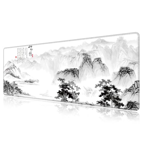 Tapis de souris XXL LL-COEUR 1300x500x3mm étanche design paysage 2