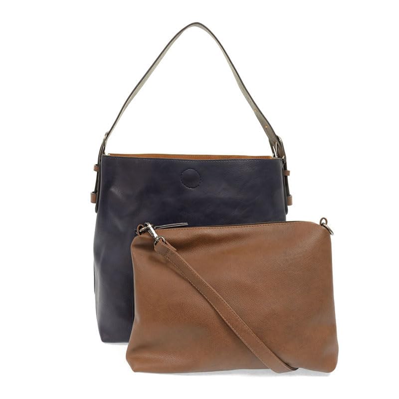 Image of Joy Susan Womens Faux Leather: Hobo 2-in-1 Handbag