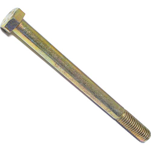 Image of Hard-To-Find Fastener Grade 8 Hex Cap Coarse Large Bolts, Bulk Pack, Steel Hex Bolts for Construction, Home Improvement, 1 /2-13 x 6, Pack of 10