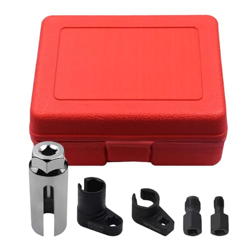 Coffret de douilles pour capteur d'oxygène et clés de démontage universelles de 5 pouces