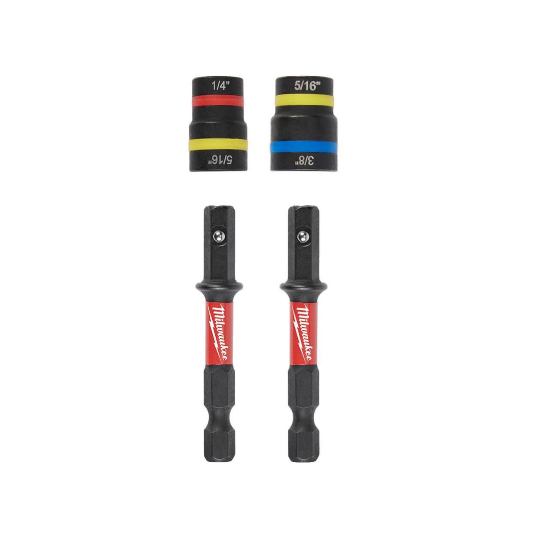 Jeu de tourne-écrous 2 en 1 Milwaukee Quik-Clear double douille