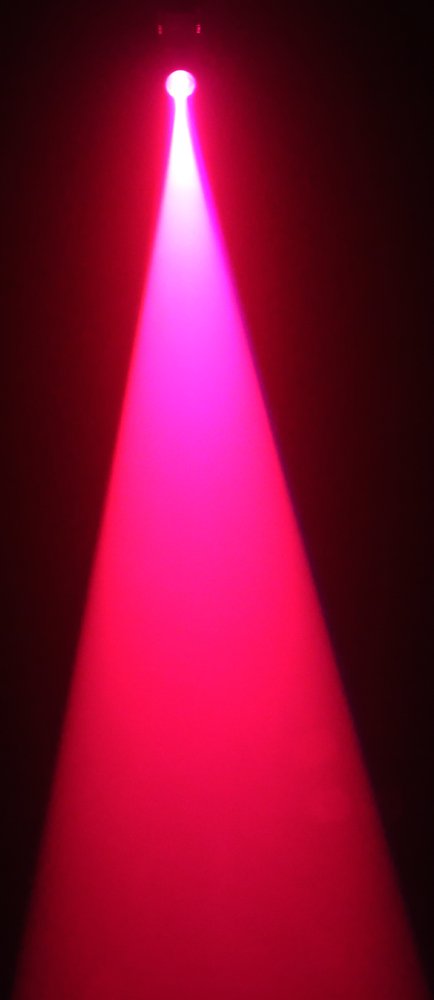 Faretto spot LED per sfera discoteca - 9W RGB con motore