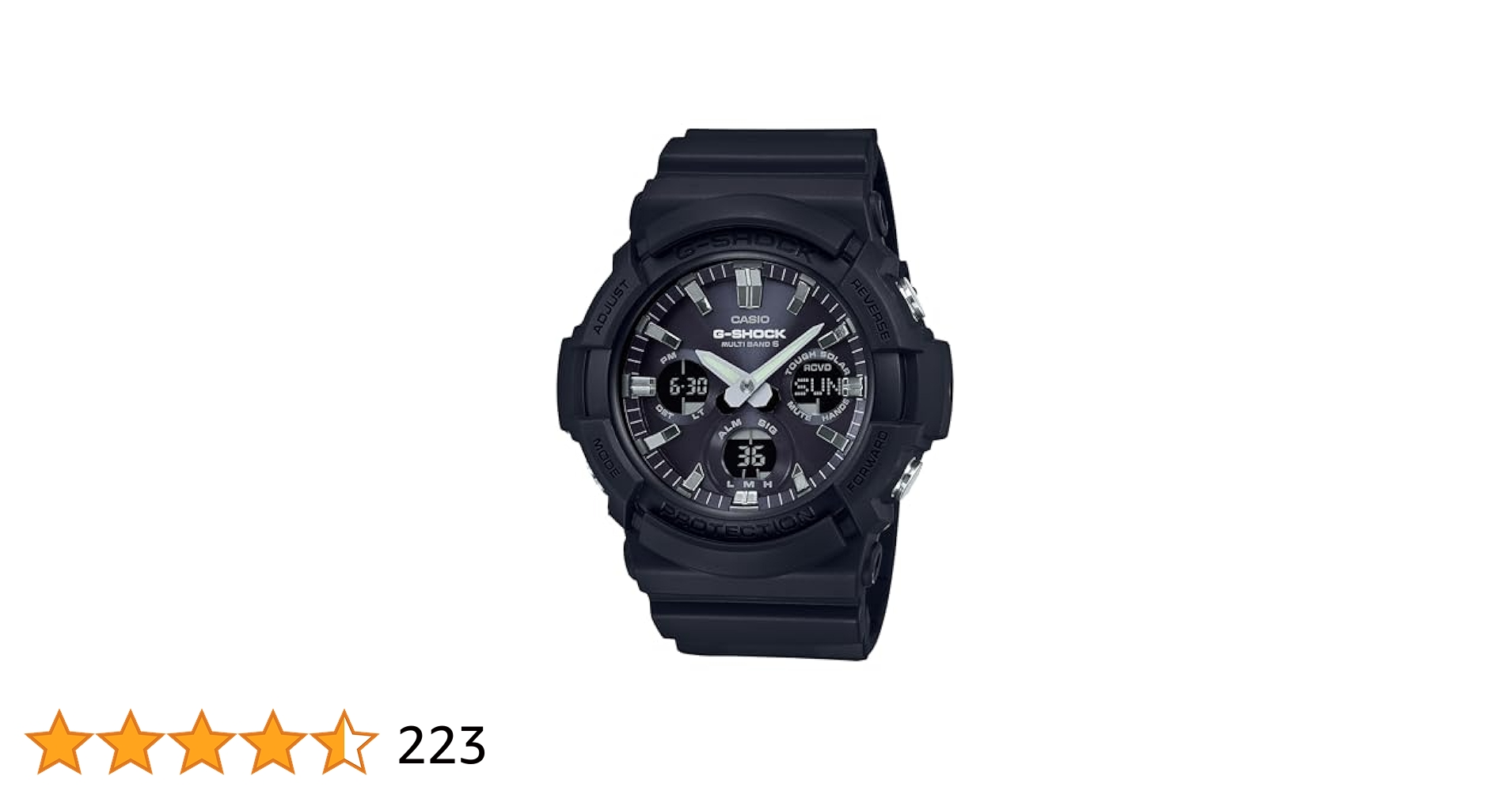 G-SHOCK GAW-100BMC-1AJF （Black X Neon） G-Shock Black x Neon 