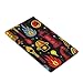 No Device Blank Wall Plate, Safe Blank Device Outlet Cover, Firemen Fire Fighting Equipment Tools Pattern Single Toggle Decorative Wallplate Standard Size, 1-Gang 4.68