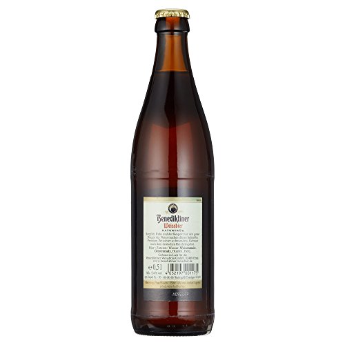 Benediktiner Weissbier Naturtrüb MEHRWEG (6 x 0,5 l) - Image 4