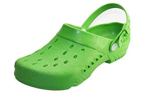 Florabest Unisex - Erwachsene Garten Clogs Hellgrün/hellgrüne Sohle 40/41 Cover