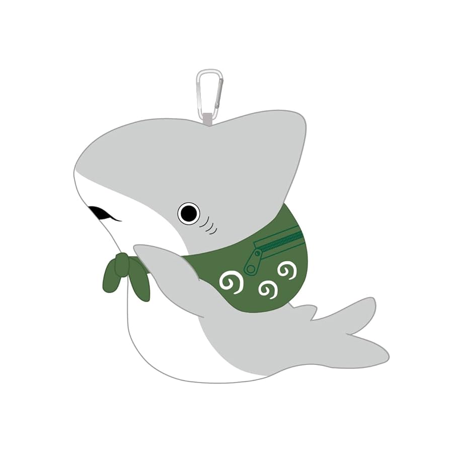 Amazon | ポムモップ(Pommop) おでかけ子ザメ ぬいぐるみポーチ