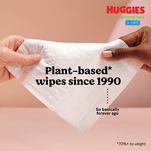 Huggies Natural Care Refreshing Baby Wipes, Hypoallergenic, Scented, 10 Flip-Top Packs (560 Wipes Total) #TOP2