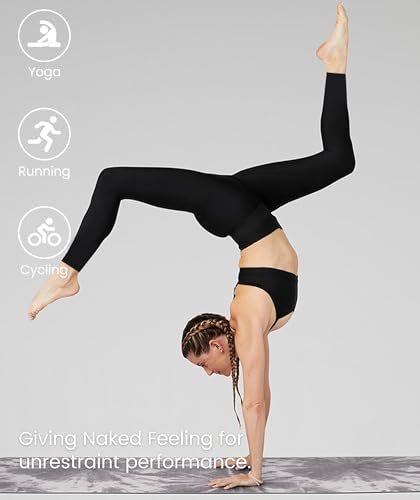 NexiEpoch High Waisted Leggings for Women - Tummy Control Compression Soft Yoga Pants for Workout Dance Pants - Thumbnail 2