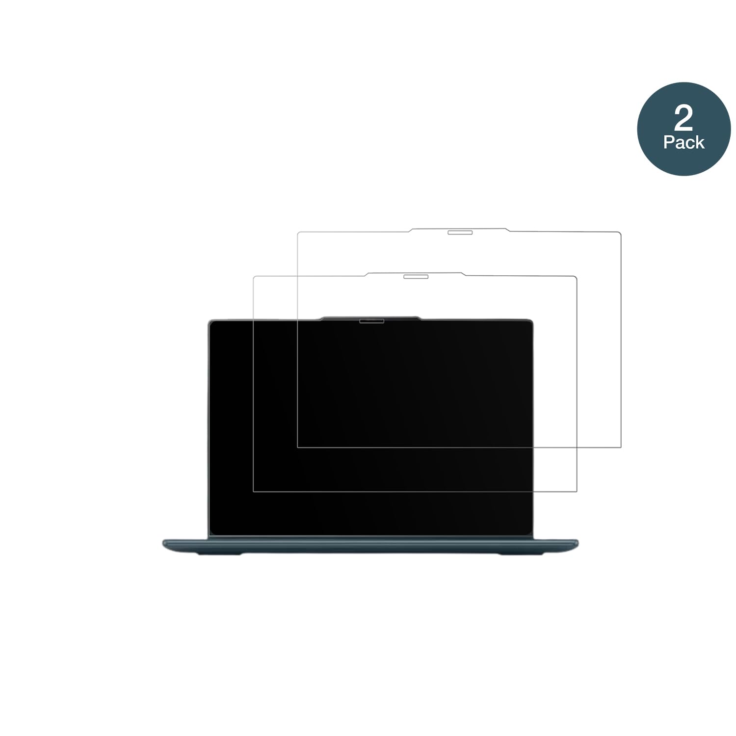 dipos 2x Pellicola Protettiva 9H opaca per Lenovo Yoga 7i 2-in-1 Gen 9-16 | Antiriflesso, non si rompe e non si scheggia, non è vero vetro, Anti-Shock, antigraffio, senza bolle, autoadesiva