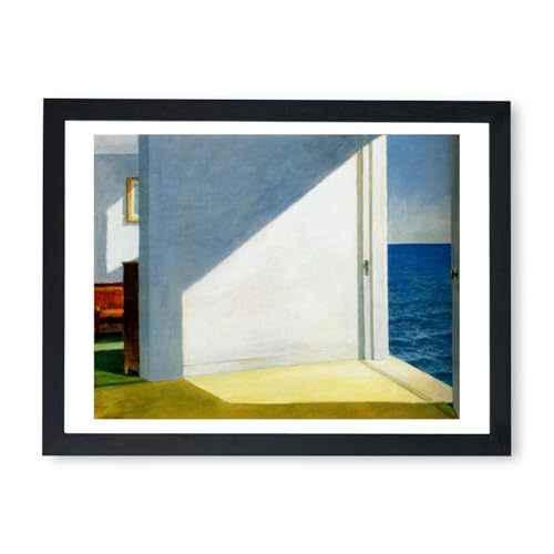 Cadre Edward Hopper Rooms by the Sea pour une décoration de salon épurée