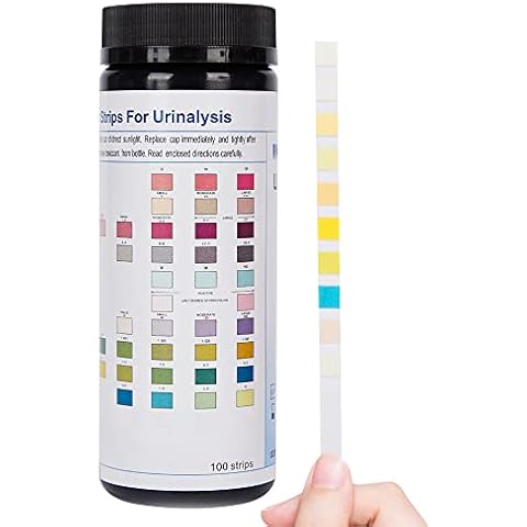INVBIO URS 7-in-1 Test Strips 7 Paras Protein/Ketone - 100 Cnt Cover